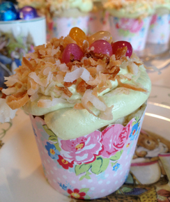 Easter Nest Cupcakes