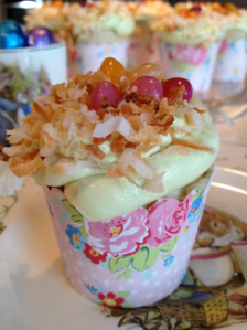 Easter Nest Cupcakes