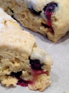 Fresh Corn & Blueberry Scones IMG_4912