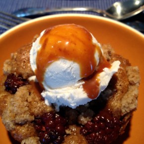 Gluten-free Blackberry Buttermilk Cake with Streusel&nbsp;Topping