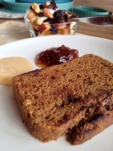 Toasted Pumpkin Bread for Breakfast