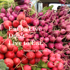 Monday Mantra: Eat To Live Or Live To&nbsp;Eat