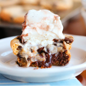 Gluten free Molten Chocolate Chip Cookie&nbsp;Cake