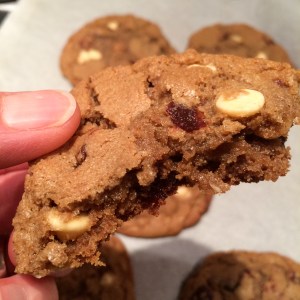 Chewy Chocolate Cherry Cookies